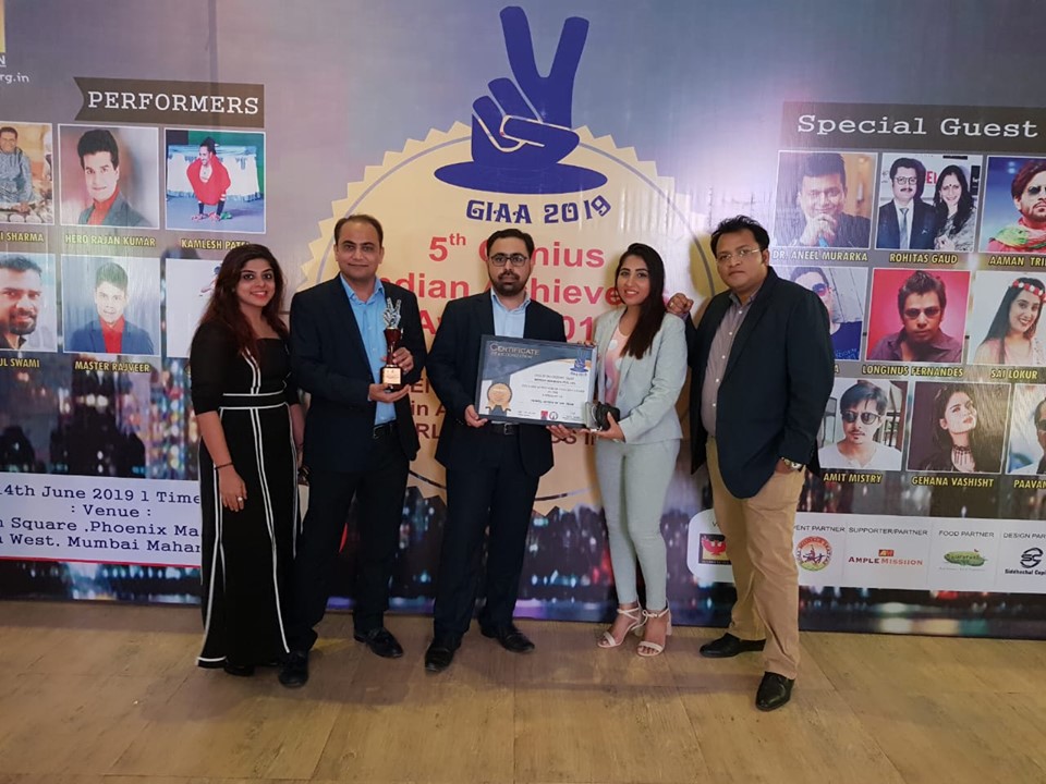  BONTON HOLIDAYS PVT. LTD – TRAVEL GENIUS OF THE YEAR