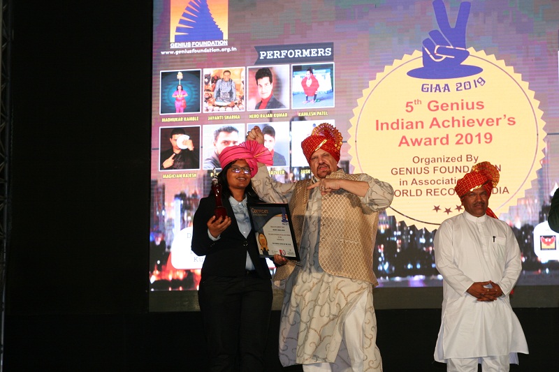  SRUSHTI CHIRAG SHAH – EDUCATIONAL GENIUS OF THE YEAR