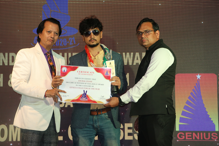  ANURAG PANDY – GENIUS COLLECTOR OF THE YEAR