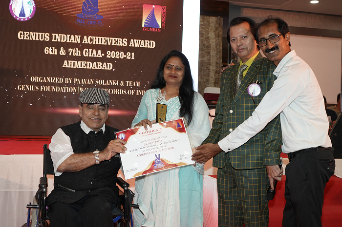  JAGRUTI PATEL – SPORTS GENIUS OF THE YEAR