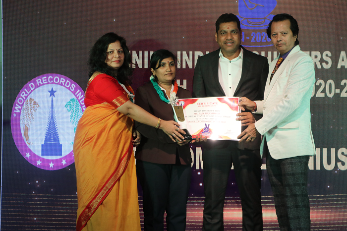  MS. RAJA RAJESHWARI – GENIUS EDUCATIONALIST OF THE YEAR