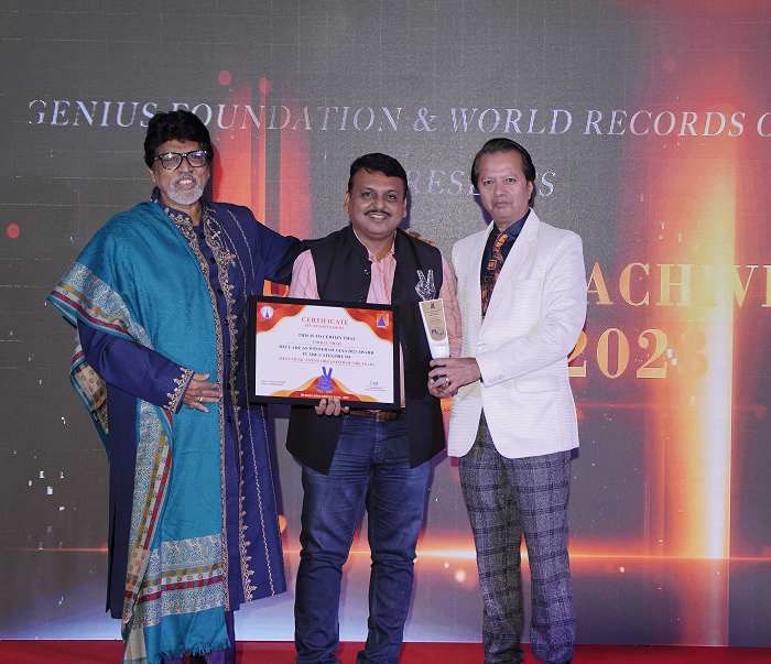  CHIRAG SHAH – BEST MUSIC EVENT ORGANIZER OF THE YEAR 2023