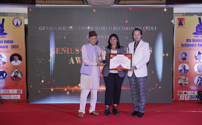  DR. ANJU PADALIYA – BEST BEATYPRENURE OF THE YEAR 2023