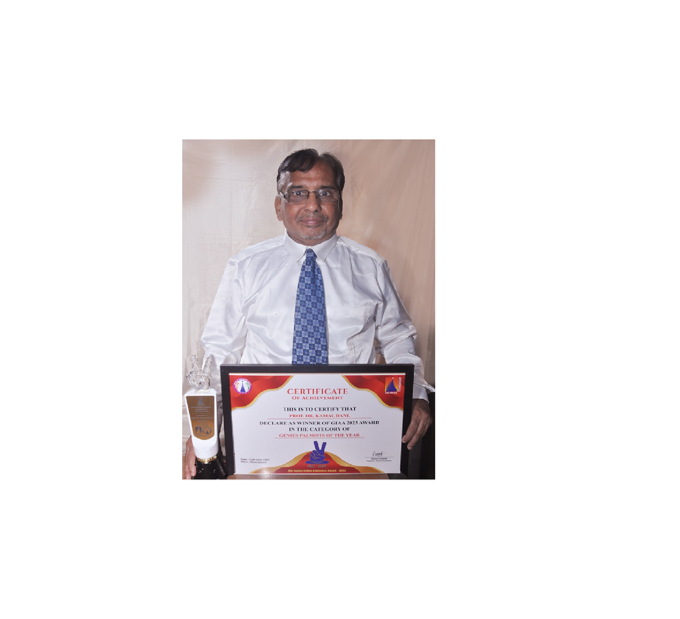  PROF. DR. KAMAL DANI – GENIUS PALMISTS OF THE YEAR 2023