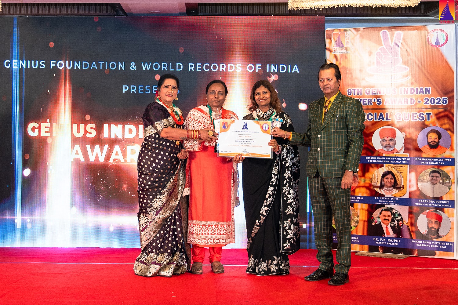  VIJAYA JADHAV – Outstanding Community Contributor Award 2025