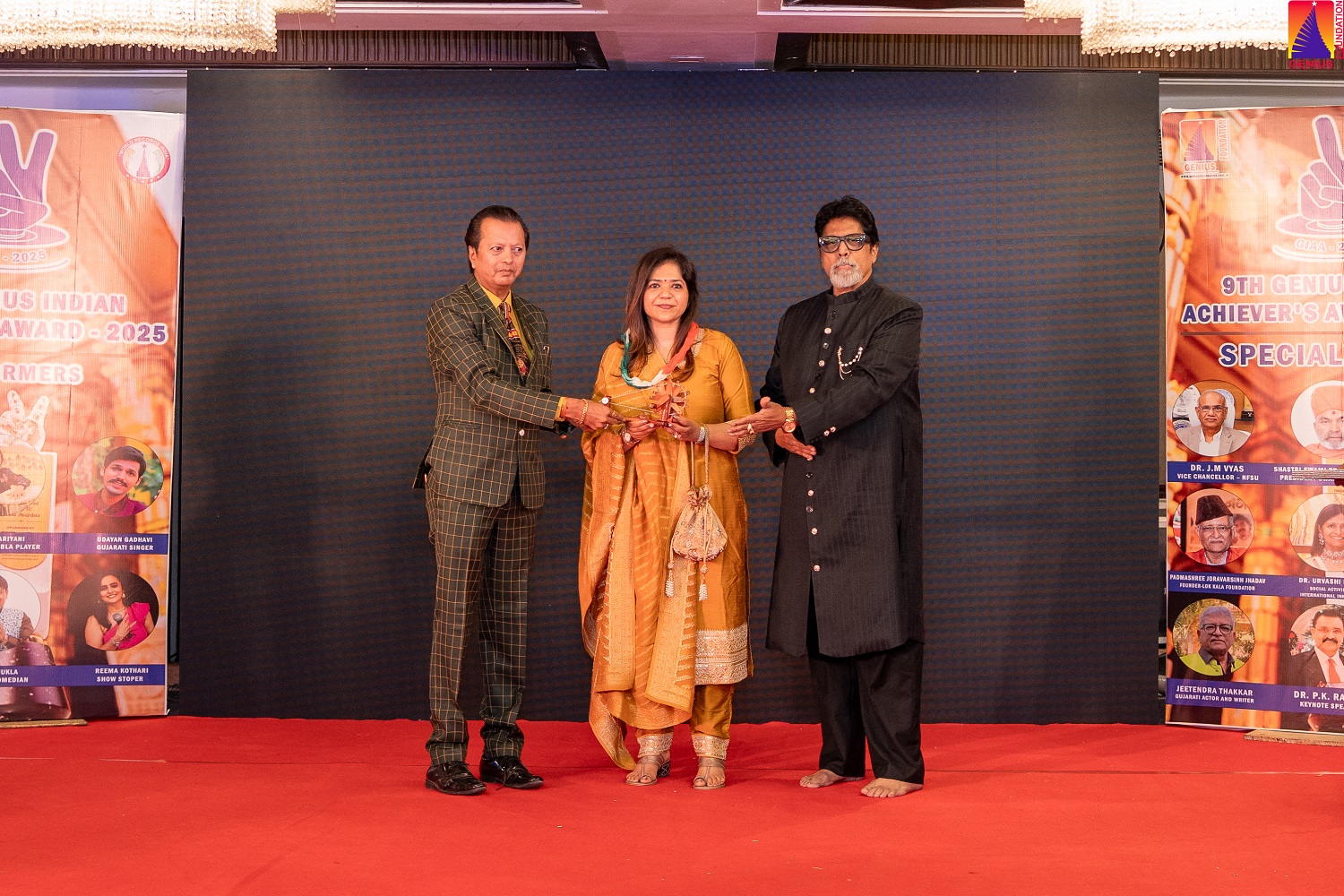  NARENDRA PUROHIT & AMIBEN SHAH – Visionary in Spiritual Philanthropy Award
