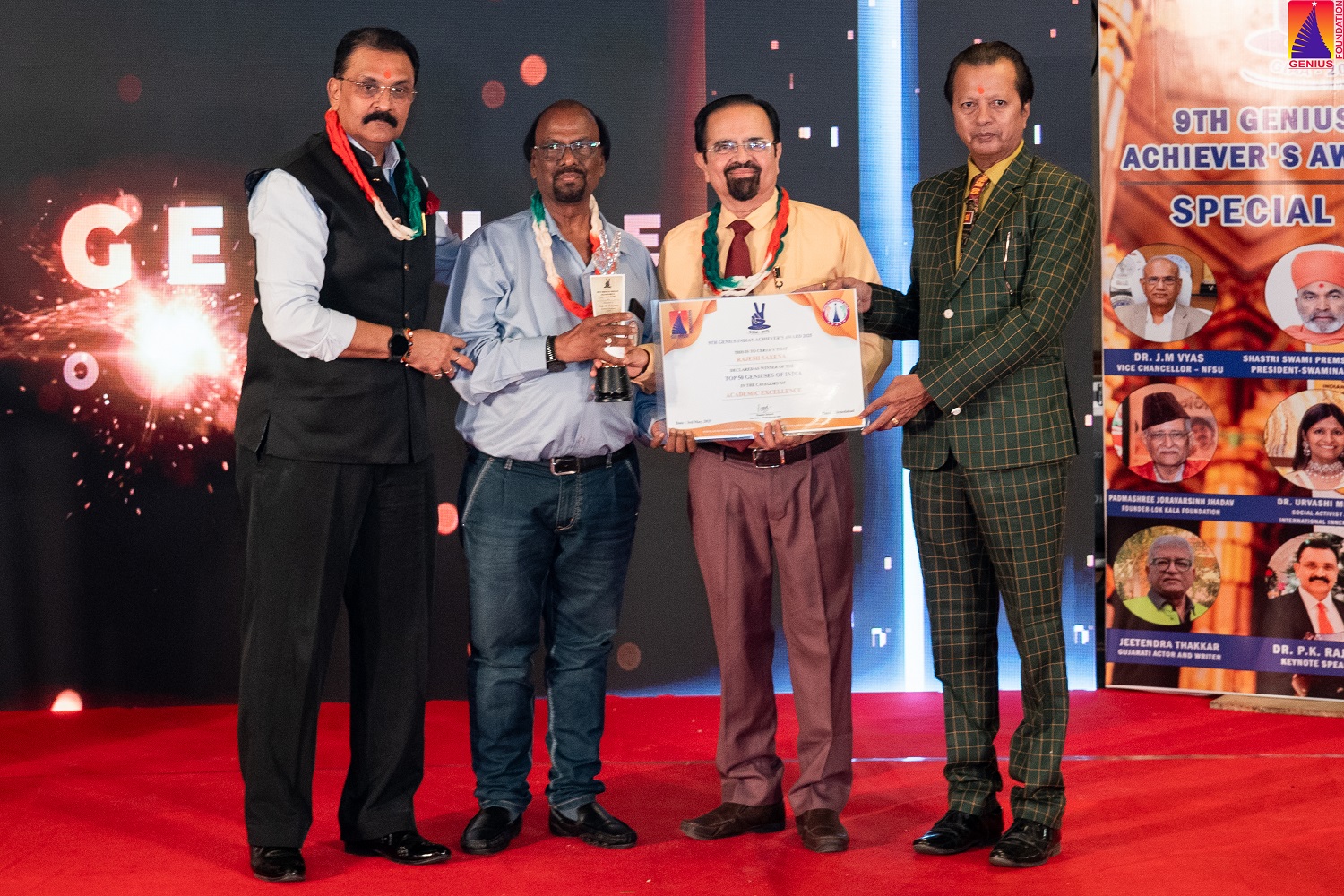  RAJESH SAXENA – Academic Excellence Award 2025