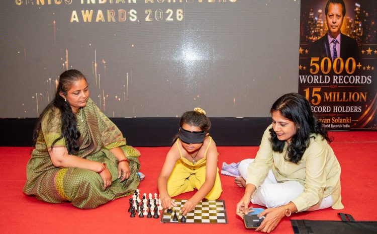  Jiyanshi Thakkar – Best Blindfold Prodigy of the Year Award – GIAA 2026