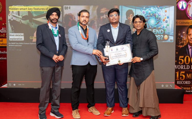  Mr. Pareesh D – Global Visionary Filmmaker of the Year – GIAA 2026